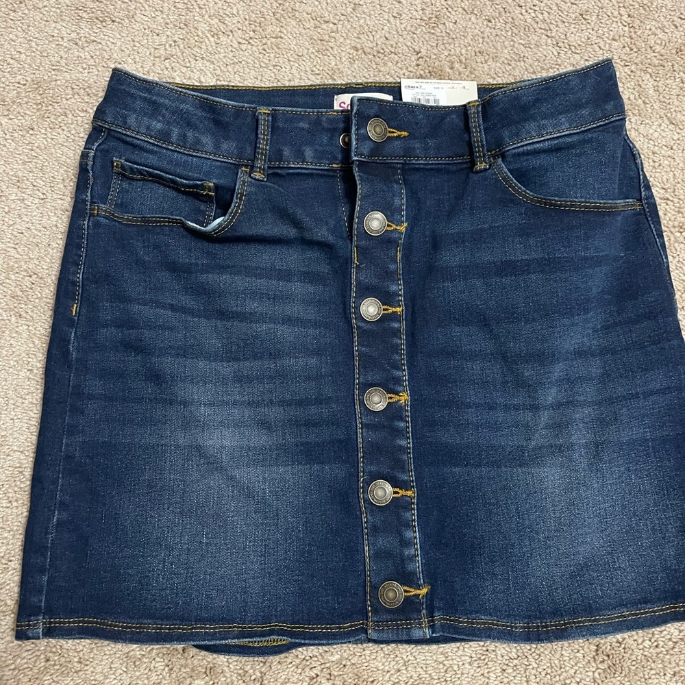 NWT Girls Size 16 Sonoma Jean Skirt